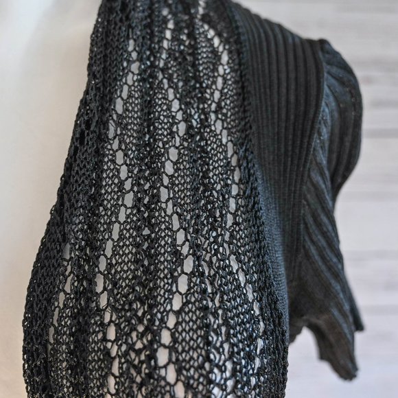 🍍 SALE - Long sheer knit shawl - Picture 4 of 5